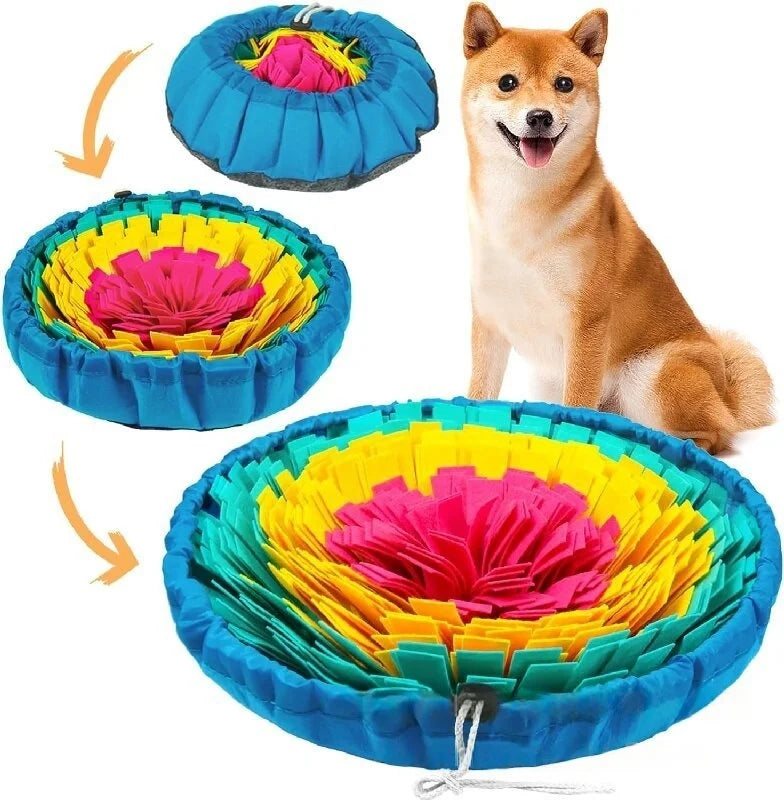 Nieuw Huisdier Snuffelmat – Bloemvormige Slowfeeder Mat – Geurtrainingsmat en Educatief Speelkleed voor Honden