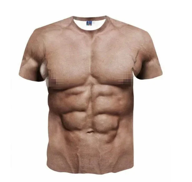 Muscle 3D T-shirt – Spier Tattoo Print | Casual Zomer T-shirt voor Mannen
Laat je spierballen spreken met dit opvallende 3D T-shirt met realistische spier tattoo print! Perfect voor zomer, strand of vakantie, dit korte mou