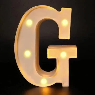 LED Tafellamp – 26 Engelse Letters Kleurrijke Verlichting voor Feest, Bruiloft, Verjaardag & Speciale Momenten