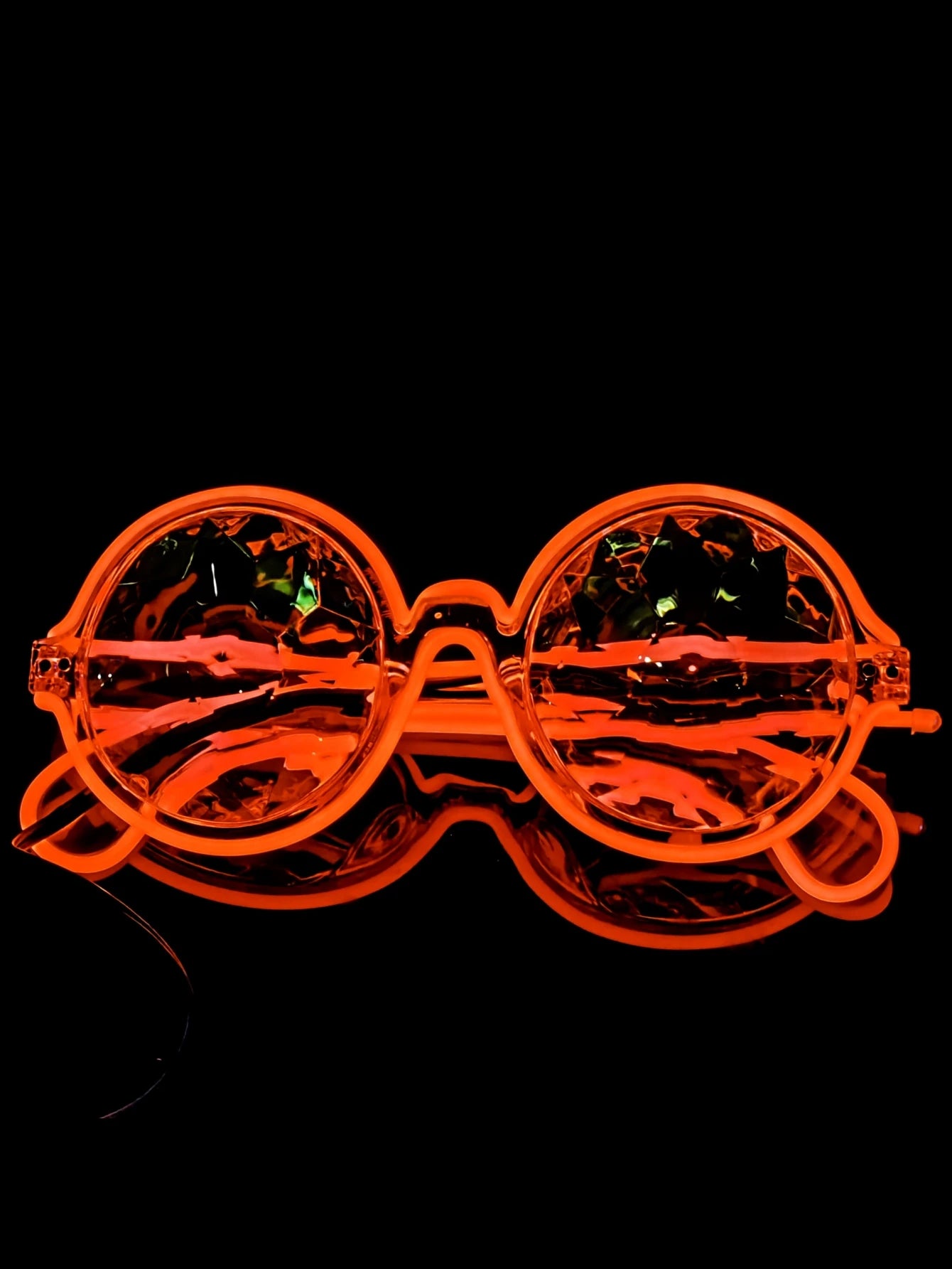 LED Kaleidoscoop Luminous Bril – Futuristische Disco Party Glasses
Glow Effect | Voor Rave, KTV, Club, Feest & Dansoptredens