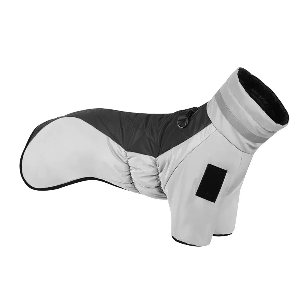 Winter Warme Hondenjas β Waterdicht, Reflecterend & Hoge Kraag
Perfect voor Middelgrote en Grote Honden zoals de Golden Retriever