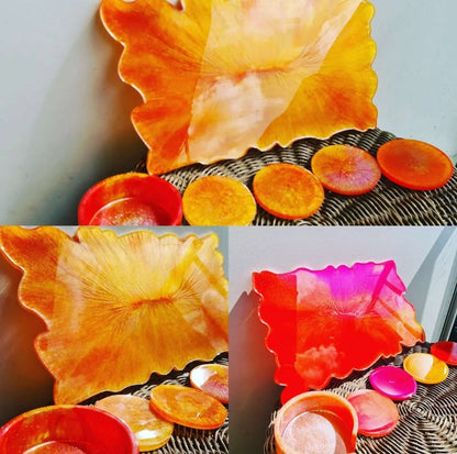 Handgemaakte Epoxy Dienbladen & Onderzetters – Uniek, Luxe & Helemaal op Maat