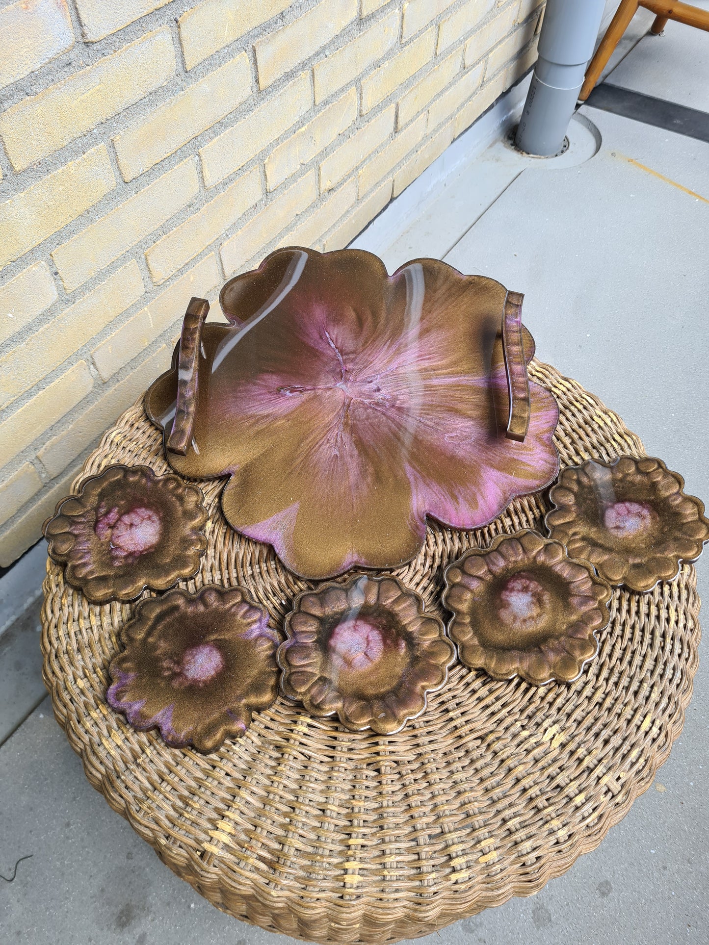 Handgemaakte Epoxy Dienbladen & Onderzetters – Uniek, Luxe & Helemaal op Maat