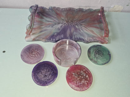 Handgemaakte Epoxy Dienbladen & Onderzetters – Uniek, Luxe & Helemaal op Maat