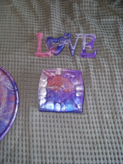 Handgemaakte Epoxy Asbakken – Uniek, Kleurrijk & Helemaal op Maat Gemaakt