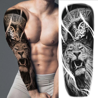 Tijdelijke Tattoo Sleeve – Realistische Full Arm Tattoos voor Mannen & Vrouwen