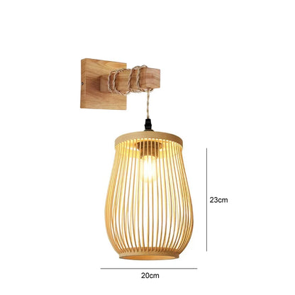 Bamboe Hanglamp – Handgevlochten Rotan Plafondlamp | Natuurlijke Sfeerverlichting voor Woonkamer, Eetkamer of Slaapkamer

Breng warmte en karakter in je interieur met deze prachtige handgemaakte bamboe hanglamp. De gevlocht