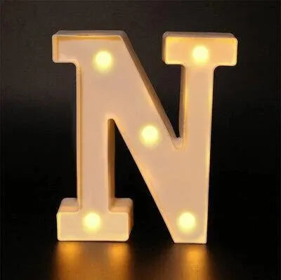 LED Tafellamp – 26 Engelse Letters Kleurrijke Verlichting voor Feest, Bruiloft, Verjaardag & Speciale Momenten