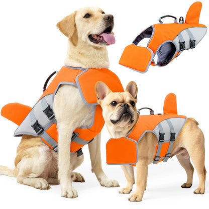 Honden Reddingsvest met Reflecterende Strips  Verstelbaar | Hoge Zichtbaarheid | Voor Kleine, Middelgrote & Grote Honden