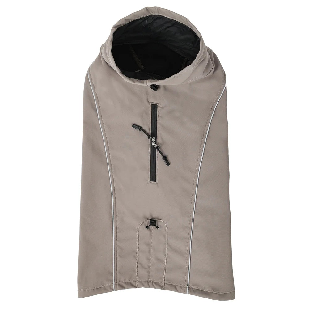 Waterdichte Hondenjas voor Grote Honden – Flexibel, Warm & Reflecterend
Softshell Buitenjas met Zachte Fleece Voering