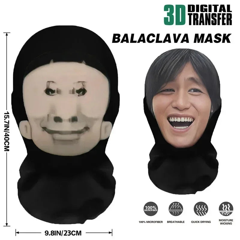 Grappig 3D Patroon Masker – Realistisch Elastisch Gaas Volledig Gezichtsmasker | Unisex Halloween & Cosplay Accessoire

Val op tijdens Halloween, feestjes of cosplay met dit unieke 3D patroon masker! Gemaakt van elastisch g