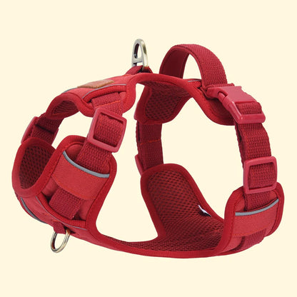 HP308--Reflective Durable Pet Harness,Adjustable webbing make the harness Well-fitting for dogs.Soft mesh  under the fabric.