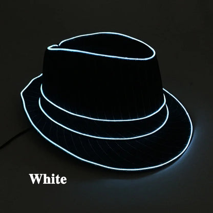 LED Fedora Hoed – Lichtgevende Panama / Jazz Hoed

Voor Concerten, Festivals, Clubnachten, Masquerade & Grote Events