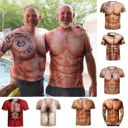 Muscle 3D T-shirt – Spier Tattoo Print | Casual Zomer T-shirt voor Mannen

Laat je spierballen spreken met dit opvallende 3D T-shirt met realistische spier tattoo print! Perfect voor zomer, strand of vakantie, dit korte mou