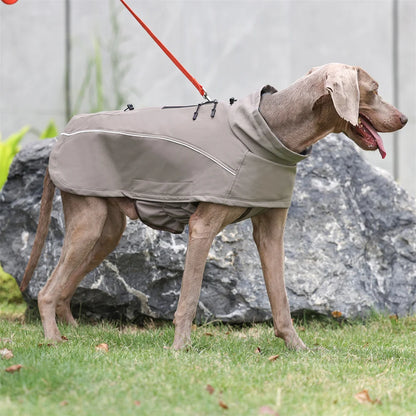 Waterdichte Hondenjas voor Grote Honden – Flexibel, Warm & Reflecterend
Softshell Buitenjas met Zachte Fleece Voering