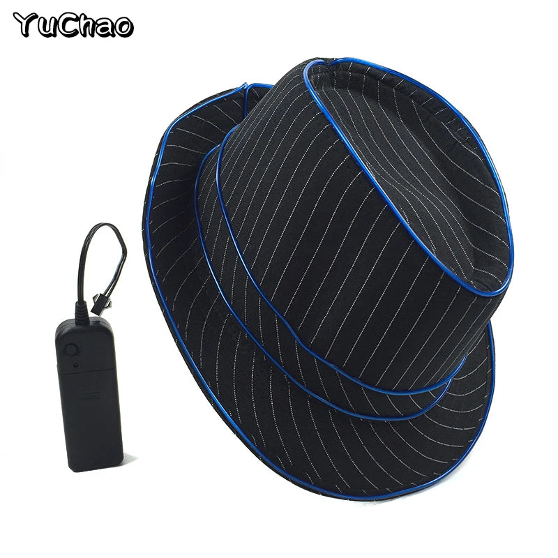 LED Fedora Hoed – Lichtgevende Panama / Jazz Hoed

Voor Concerten, Festivals, Clubnachten, Masquerade & Grote Events
