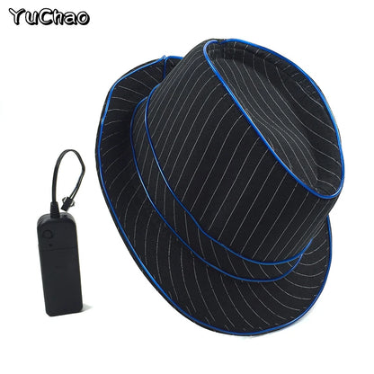 LED Fedora Hoed – Lichtgevende Panama / Jazz Hoed

Voor Concerten, Festivals, Clubnachten, Masquerade & Grote Events