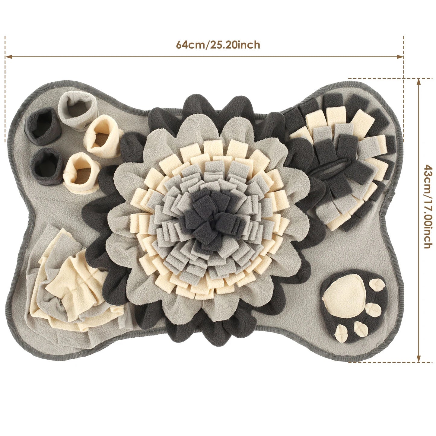 Snuffelmat voor Honden – Interactief Speelgoed & Voedingsmat
Met Pieper | Training, Snuffelen & Stressverlichting