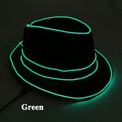 LED Fedora Hoed – Lichtgevende Panama / Jazz Hoed

Voor Concerten, Festivals, Clubnachten, Masquerade & Grote Events