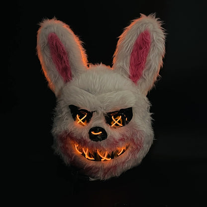 Gloeiend Dierenmasker – Horror Halloween Rabbit & Bear | Unisex Cosplay, Feest & Decoratie

Maak je look compleet met dit enge en sfeervolle gloeiende dierenmasker! Of je nu kiest voor het bloederige konijn of de beangstige