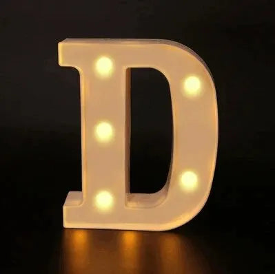 LED Tafellamp – 26 Engelse Letters Kleurrijke Verlichting voor Feest, Bruiloft, Verjaardag & Speciale Momenten