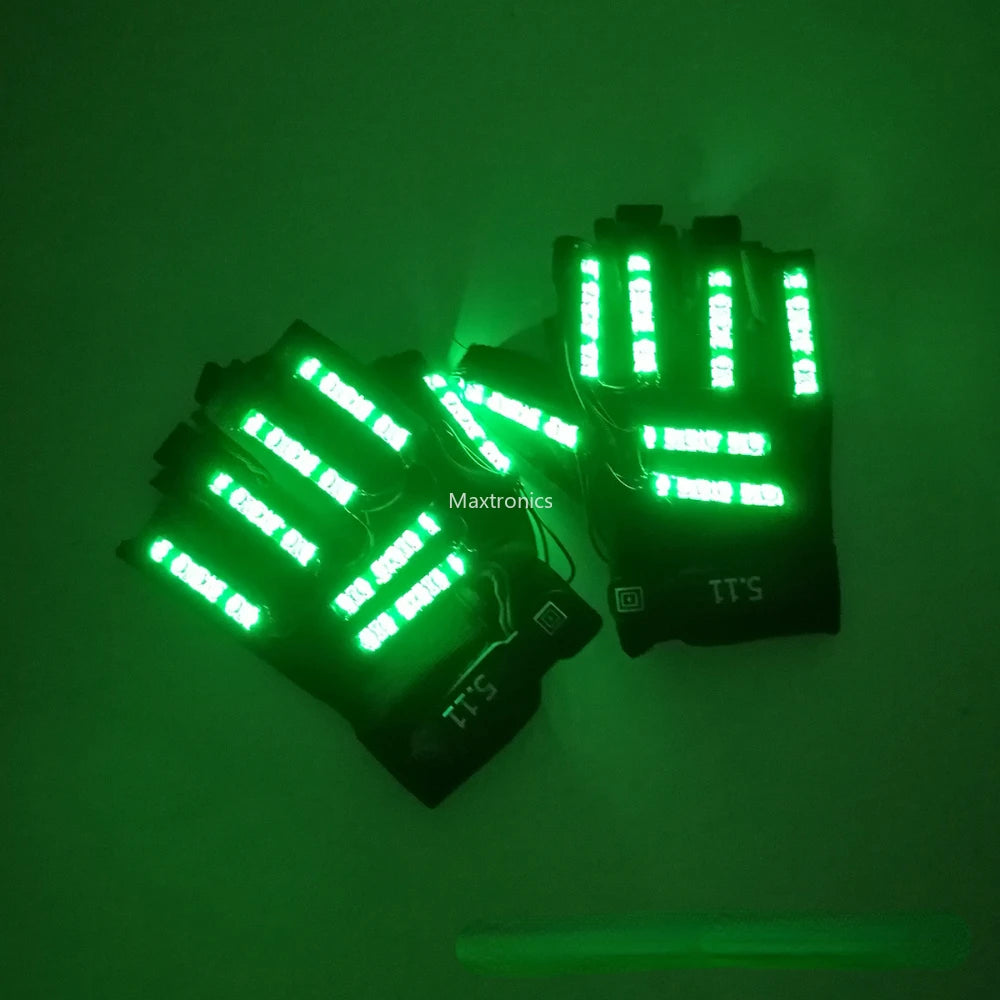 LED Cosplay Handschoenen – 6 Kleuren Lichtshow aan je Handen!