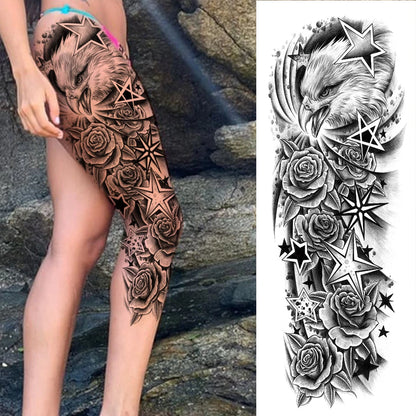 Full Arm Tijdelijke Tattoo Sleeves – Realistische Fake Tattoos voor Mannen & Vrouwen