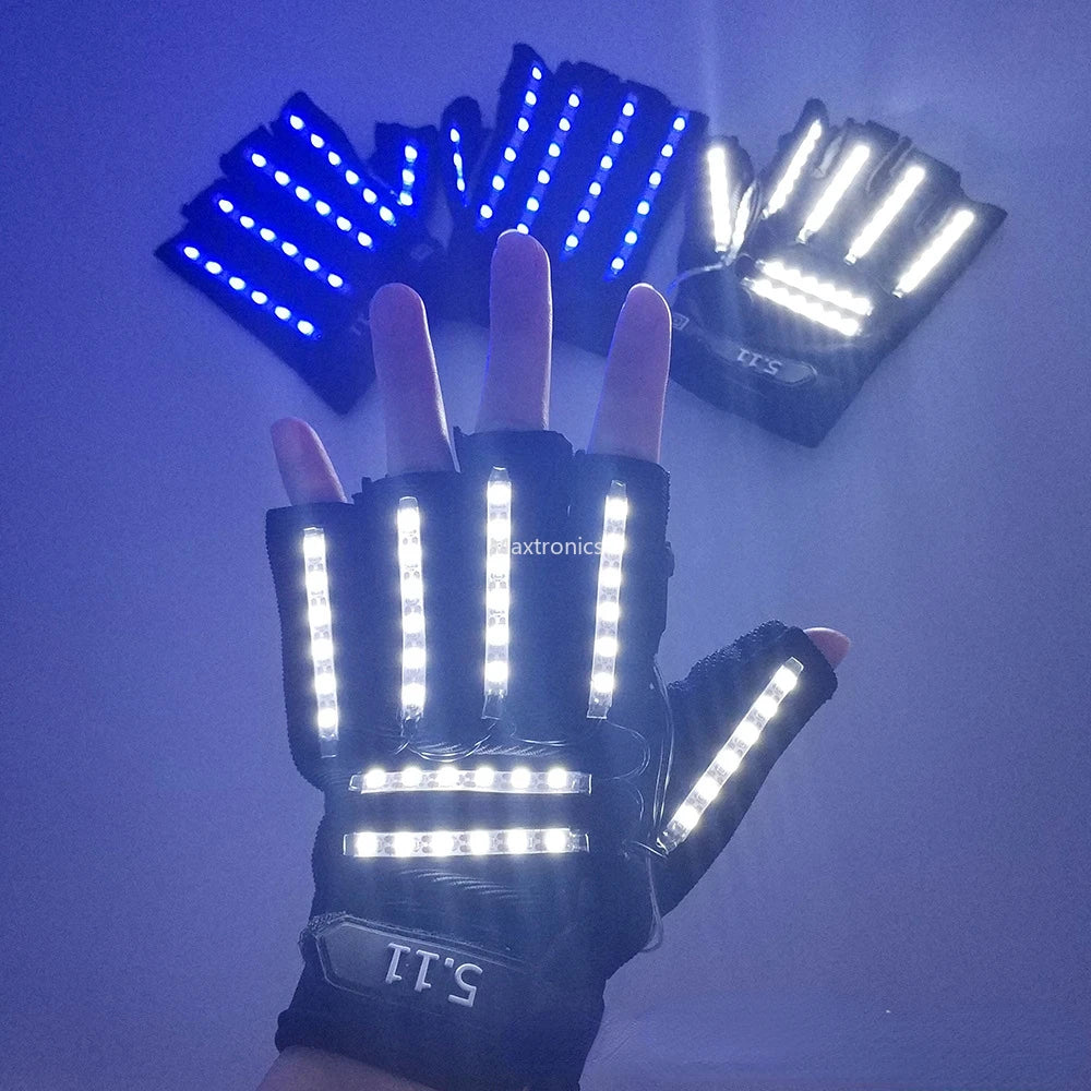 LED Cosplay Handschoenen – 6 Kleuren Lichtshow aan je Handen!