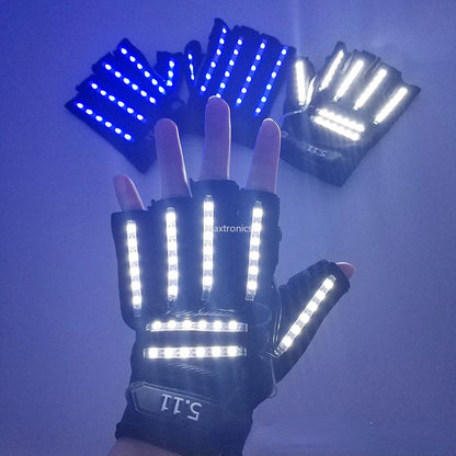 LED Cosplay Handschoenen – 6 Kleuren Lichtshow aan je Handen!