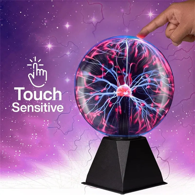 Magic Plasma Lamp – LED Nachtlampje & Touch-Sensitief Sfeerverlichting