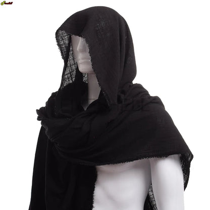 Unisex Halloween Geest & Dementor Cape – Gotisch Horror Kostuum met Kap | Perfect voor Cosplay, Feestjes & Day of the Dead

Verander jezelf in een angstaanjagend figuur met deze getatterde, met kap uitgevoerde Halloween-cap