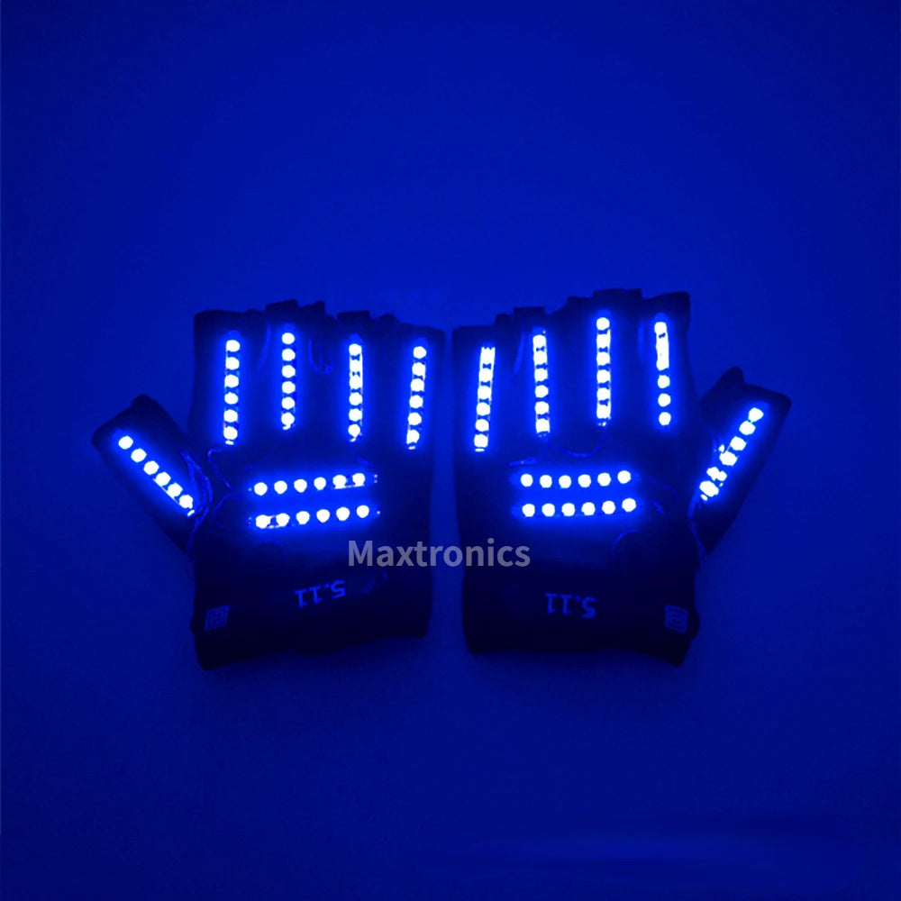 LED Cosplay Handschoenen – 6 Kleuren Lichtshow aan je Handen!