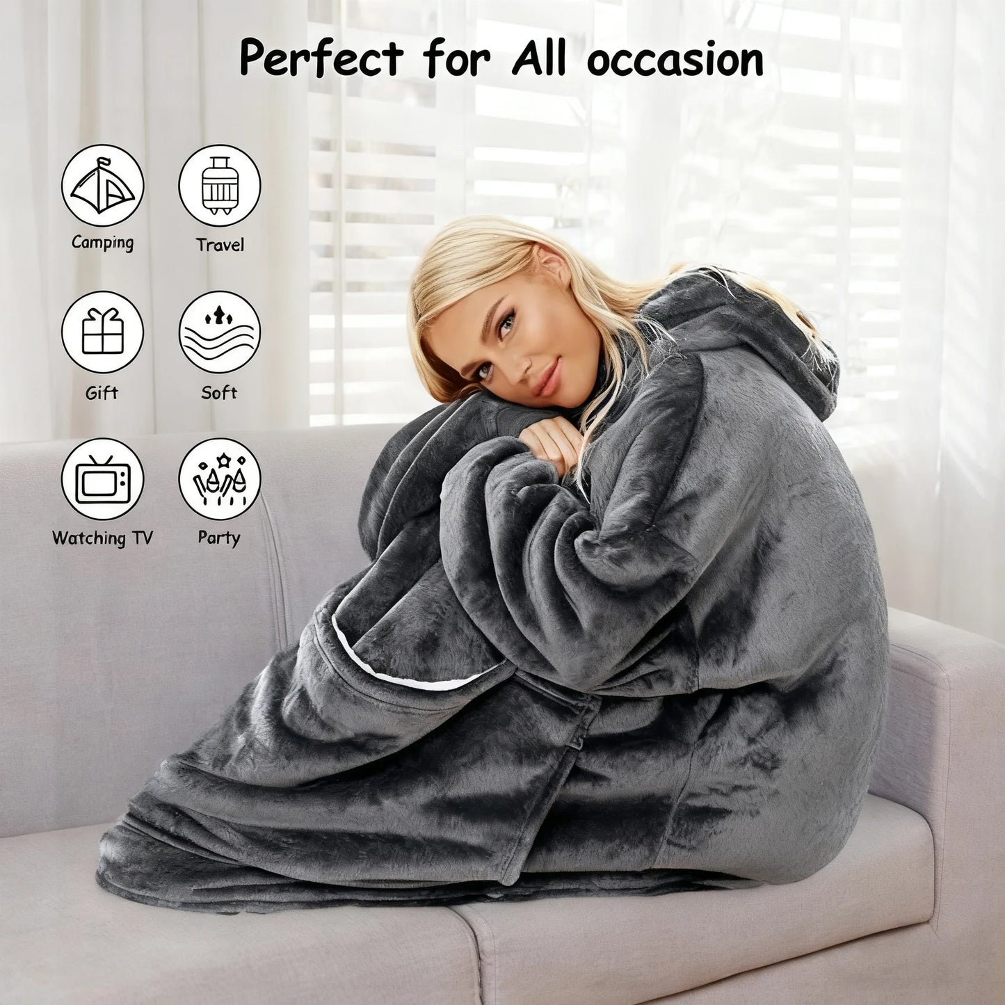 Dikke Flanel Outdoor Hoodie – Warm, Comfortabel & Stijlvol
Lange Mouwen | Zak | Ronde Hals | Voor Dames