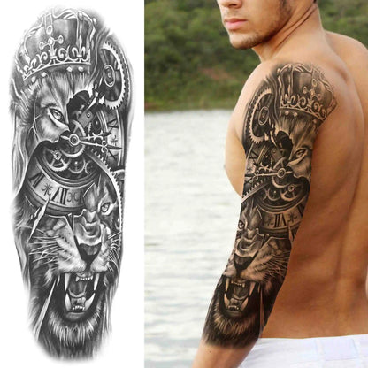 Full Arm Tijdelijke Tattoo Sleeves – Realistische Fake Tattoos voor Mannen & Vrouwen