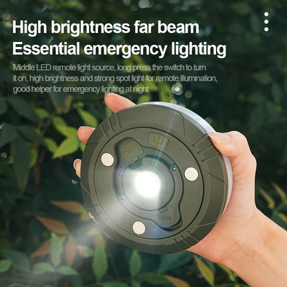 LED Camping Slinger – Uittrekbare Lampenketting  Kleurrijke Feestverlichting voor Tent, Camping & Outdoor