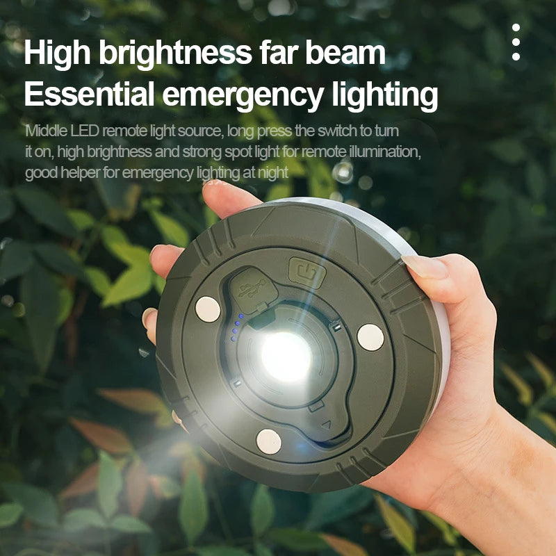 LED Camping Slinger – Uittrekbare Lamp | Kleurrijke Feestsfeer  Perfect voor Tent, Camping, Feestjes & Buitenverlichting**