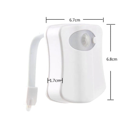 Draadloze LED Nachtlamp met Bewegingssensor – 8 Kleuren RGB Toiletlamp | Sfeerverlichting voor Badkamer of Nachtgebruik

Maak nachtelijke toiletbezoeken veiliger én leuker met deze slimme LED-nachtlamp met bewegingssensor.