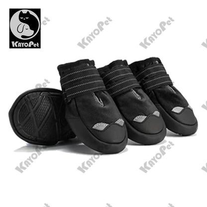 KAYO Waterdichte Honden­schoenen – Antislip & Reflecterend, Perfect voor Elk Avontuur!