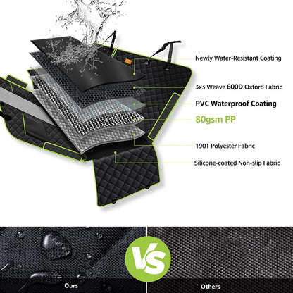 Geüpgradede 6-in-1 Hondenautostoelhoes – 100% Waterdicht & Antislip