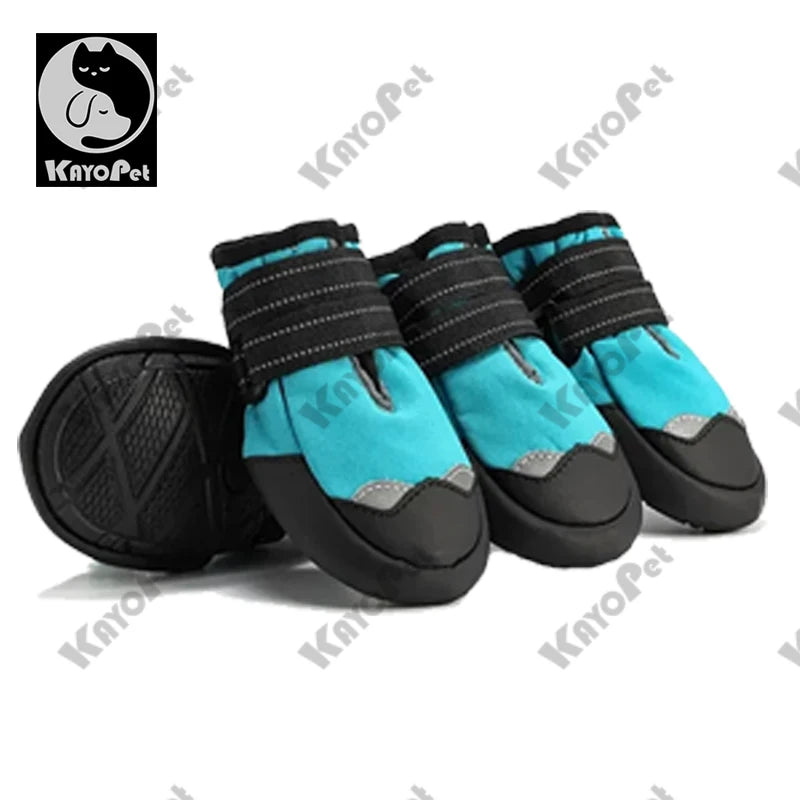 KAYO Waterdichte Honden­schoenen – Antislip & Reflecterend, Perfect voor Elk Avontuur!