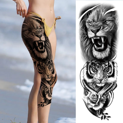 Full Arm Tijdelijke Tattoo Sleeves – Realistische Fake Tattoos voor Mannen & Vrouwen