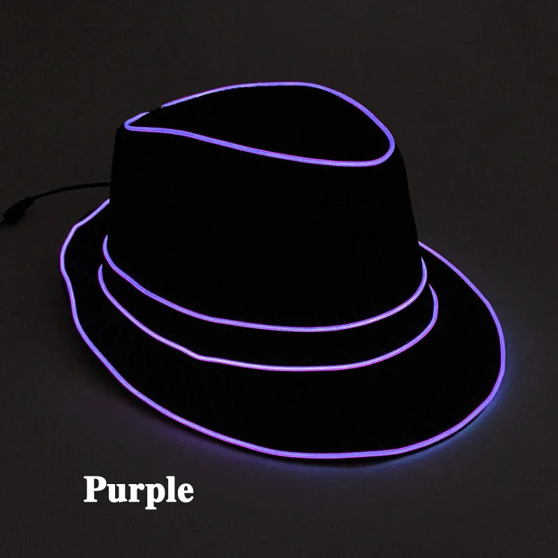 LED Fedora Hoed – Lichtgevende Panama / Jazz Hoed

Voor Concerten, Festivals, Clubnachten, Masquerade & Grote Events