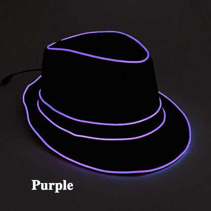 LED Fedora Hoed – Lichtgevende Panama / Jazz Hoed

Voor Concerten, Festivals, Clubnachten, Masquerade & Grote Events