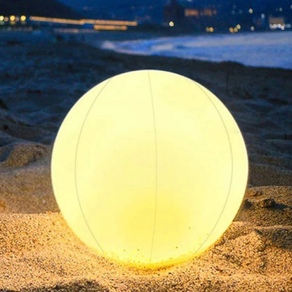 Buiten LED Tuinbal – Opblaasbare Pool LED Ballon – Afstandsbediening – 16 Kleuren – Lichtgevende Springbal – Voor Strand, Bruiloft en Feestdecoratie