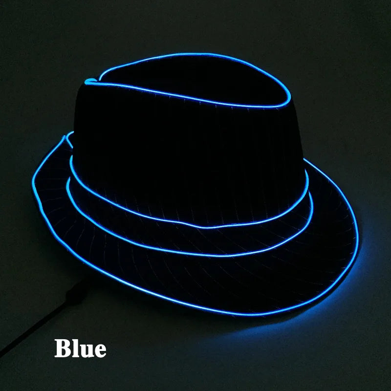 LED Fedora Hoed – Lichtgevende Panama / Jazz Hoed

Voor Concerten, Festivals, Clubnachten, Masquerade & Grote Events