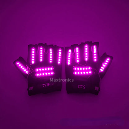 LED Cosplay Handschoenen – 6 Kleuren Lichtshow aan je Handen!
