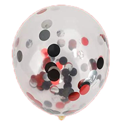 10/20 stuks Gouden Confetti Ballonnen – 12 inch – Zwart, Goud & Transparant met Glitters – Voor bruiloft, afstuderen, verjaardag of feestdecoratie