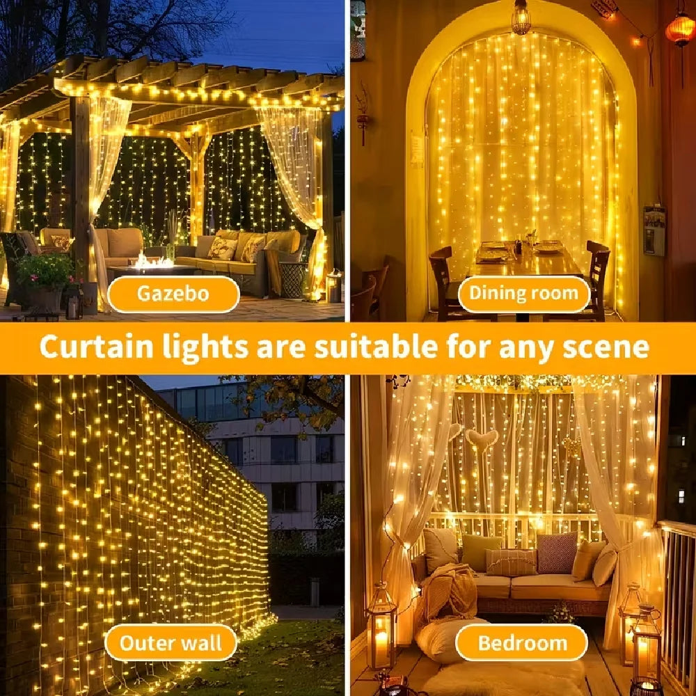 Solar Slingerlicht – 8 Modi, Zonnestroom, Perfect voor Tuin & Feest