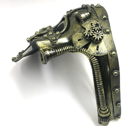 Steampunk Phantom Masker – Halfgelaatsmasker voor Heren | Retro Cosplay & Halloween Accessoire

Trek alle aandacht op je volgende feest of cosplay-evenement met dit mysterieuze steampunk phantom masker. Het halfgelaatsontwe
