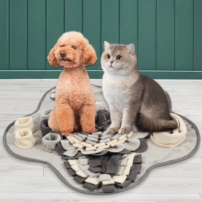 Snuffelmat voor Honden – Interactief Speelgoed & Voedingsmat
Met Pieper | Training, Snuffelen & Stressverlichting